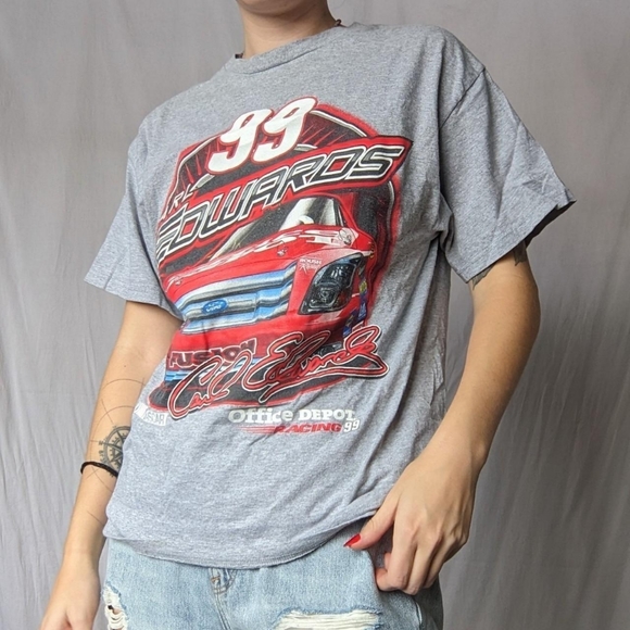 Carl Edwards 99 Nascar Office Depot Tee - Picture 4 of 4